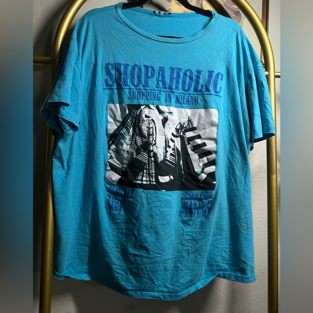 Blue Graphic T-Shirt